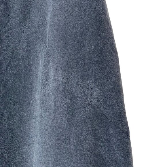 See By Chloe Size US 8 100% Silk Gray‎ Tie Waist Dress Lined Sleeveless Flawed! - Picture 9 of 10